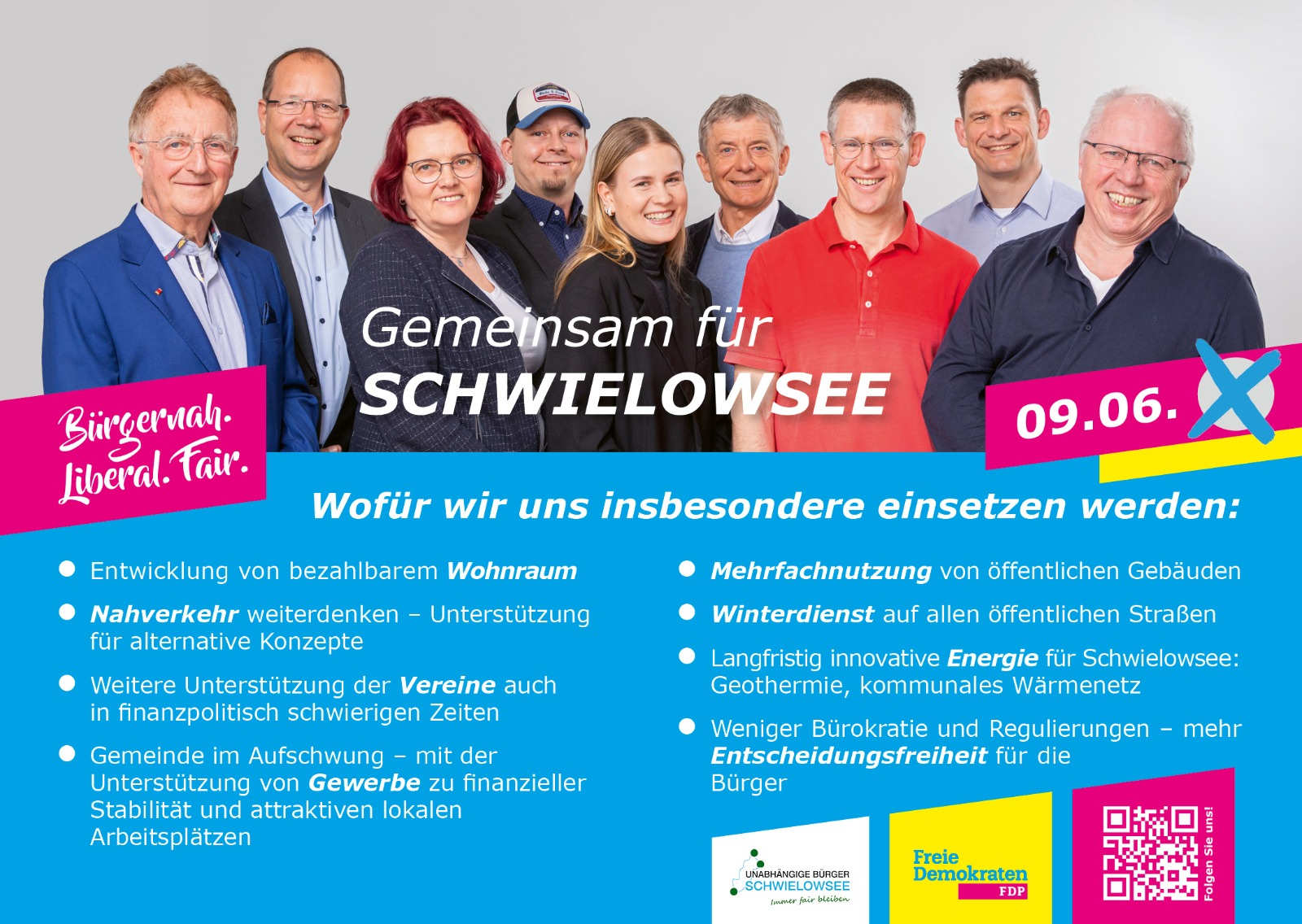 Gemeinsam für Schwielowsee